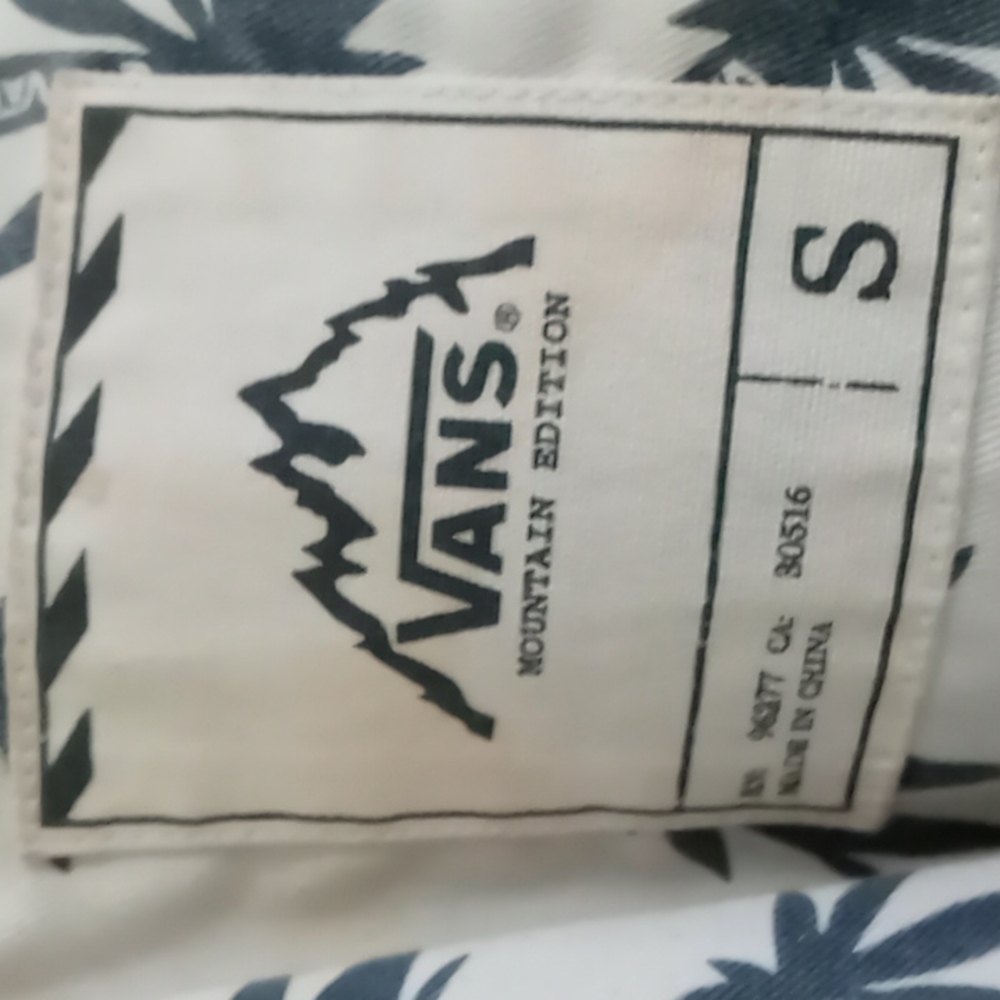 Vans jacket. Adult size small